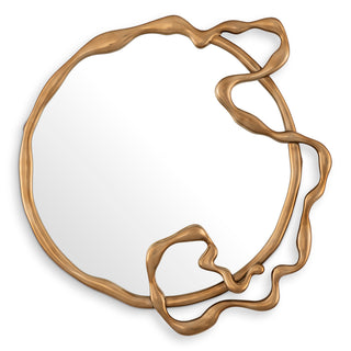 Mirror Jennings gold finish
