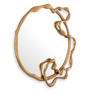 Mirror Jennings gold finish