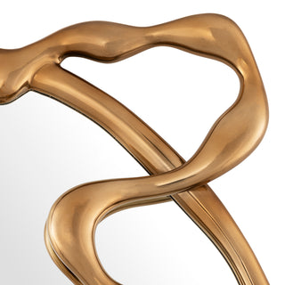 Mirror Jennings gold finish