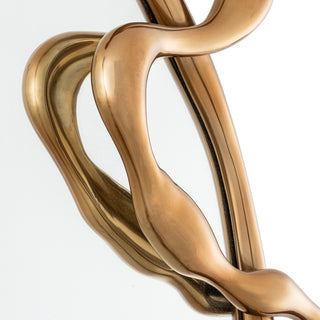 Mirror Jennings gold finish