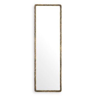 Mirror Dalton antique brass finish