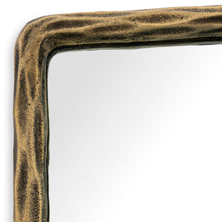 Mirror Dalton antique brass finish