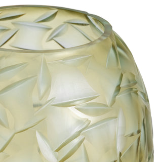 Vase Hadleigh champagne color glass