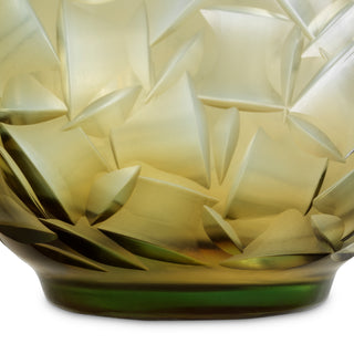 Vase Hadleigh champagne color glass