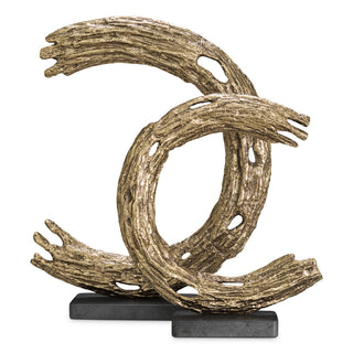 Object Elvaston antique brass finish set of 2
