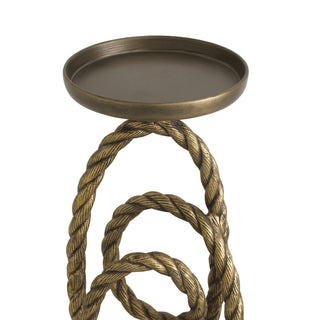 Wine Cooler Corwyn on stand antique brass finish