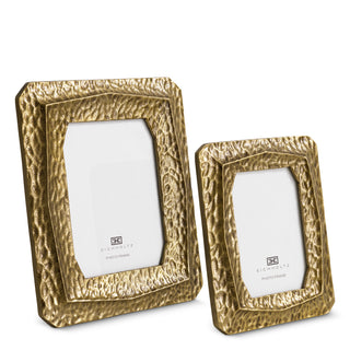 Picture Frame Thatcher vintage brass finish set of 2