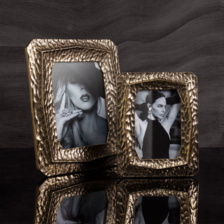 Picture Frame Thatcher vintage brass finish set of 2