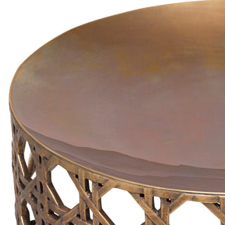 Bowl Dameron vintage brass finish