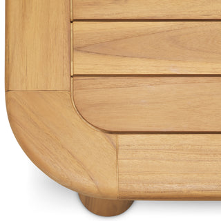 Outdoor Side Table Weston natural teak