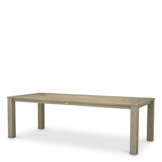 Outdoor Dining Table Vistamar aged teak