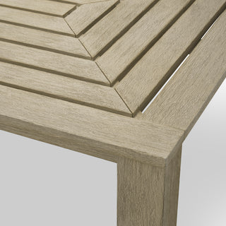 Outdoor Dining Table Vistamar aged teak