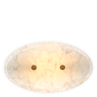 Wall Lamp Ellery onyx antique brass finish