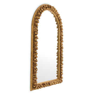 Mirror Fairlane antique gold finish