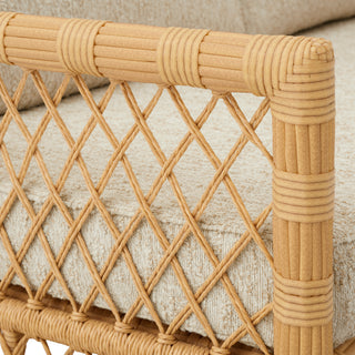 Outdoor Sofa Riverton faux rattan arden natural