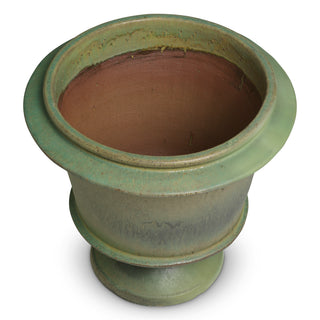 Outdoor Planter Sheldon green finish