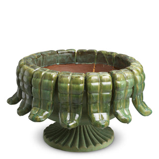 Outdoor Planter Grantham green finish