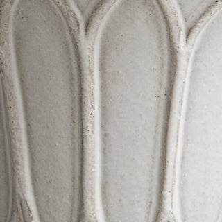 Outdoor Planter Iverson light grey finish set of 2