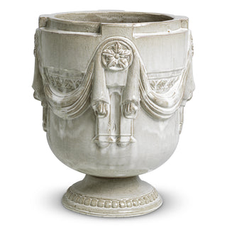 Outdoor Planter Chandler light grey finish