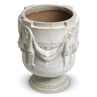 Outdoor Planter Chandler light grey finish