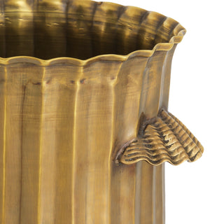 Wine Cooler Sutera vintage brass finish