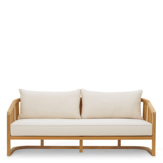 Outdoor Sofa Aruba natural teak incl sunbrella canvas cushions