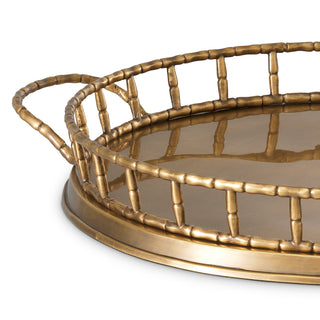 Tray Fairgrove vintage brass finish