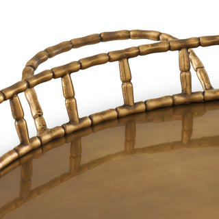 Tray Fairgrove vintage brass finish