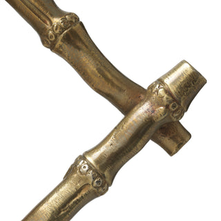 Wine Rack Sassari vintage brass finish