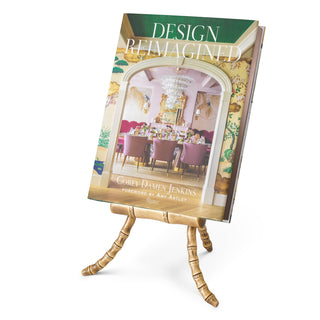 Table Easel Audley vintage brass finish