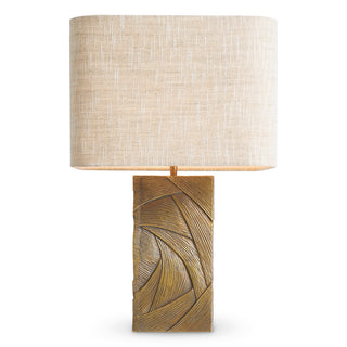 Table Lamp Bandol vintage brass finish