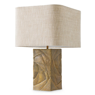 Table Lamp Bandol vintage brass finish
