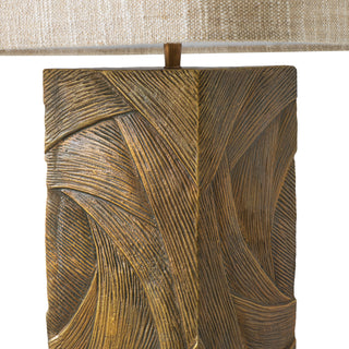 Table Lamp Bandol vintage brass finish