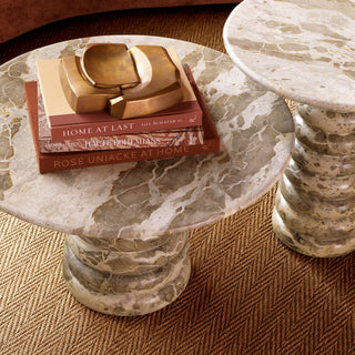 Coffee Table Lerici chocolate marble