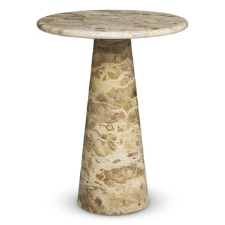Side Table Adriana L chocolate marble
