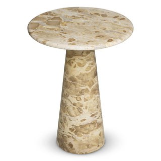 Side Table Adriana L chocolate marble