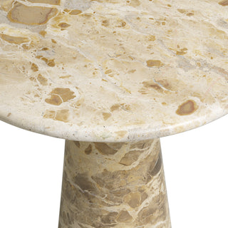 Side Table Adriana L chocolate marble