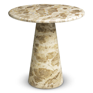 Side Table Adriana S chocolate marble