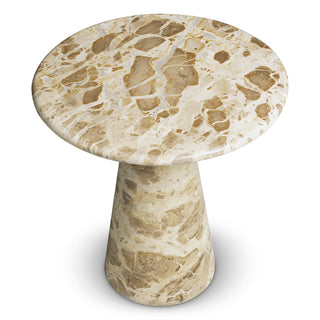 Side Table Adriana S chocolate marble