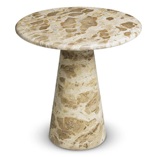 Side Table Adriana S chocolate marble