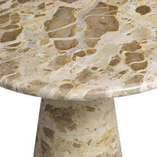 Side Table Adriana S chocolate marble