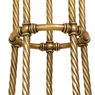 Chandelier Vienna L vintage brass finish