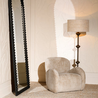 Mirror Kenton L classic black finish