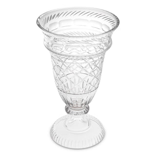 Vase Gravon clear glass