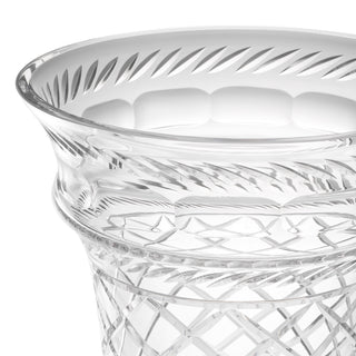 Vase Gravon clear glass