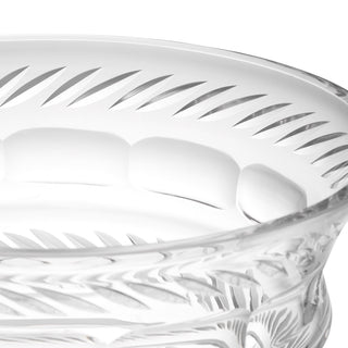 Vase Gravon clear glass