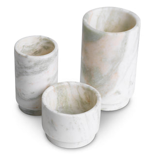 Tealight Holder Leonidas green onyx set of 3