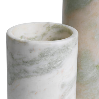 Tealight Holder Leonidas green onyx set of 3
