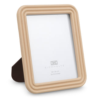 Picture Frame Elvane tan leather set of 2