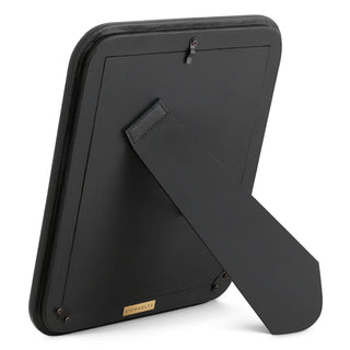 Picture Frame Elvane black leather set of 2